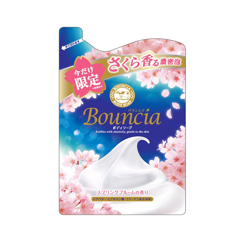 日本COW牛乳 | 沐浴液 | 400ml | 樱花花香替换装 | Cow Body Wash