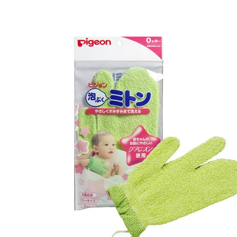 日本Pigeon | 貝親嬰兒 | 沐浴手套 | 