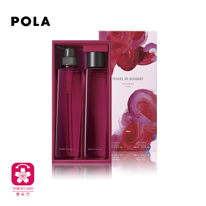 POLA | 保湿滋润沐浴露套裝 | 玫瑰花香 | 500ml+400ml