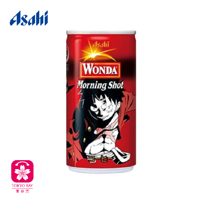 朝日Asahi | WONDA | 早安咖啡 | ​航海王特别版 | 图案随机 | 185g
