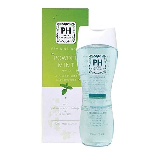  日本PH|女性私部|勤洗杀菌|美白|薄荷香型|150ml