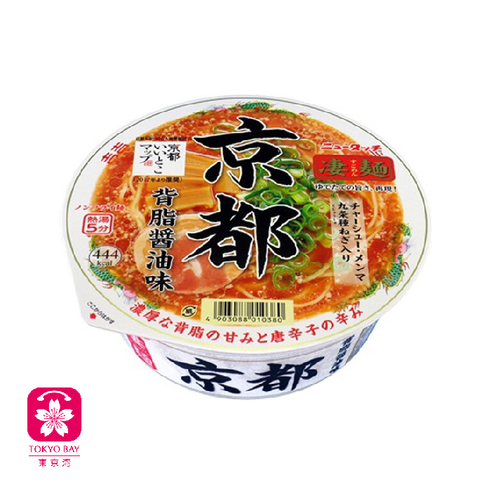日本淒面系列 | 京都 | 背脂醬油味拉面 | 124g/碗