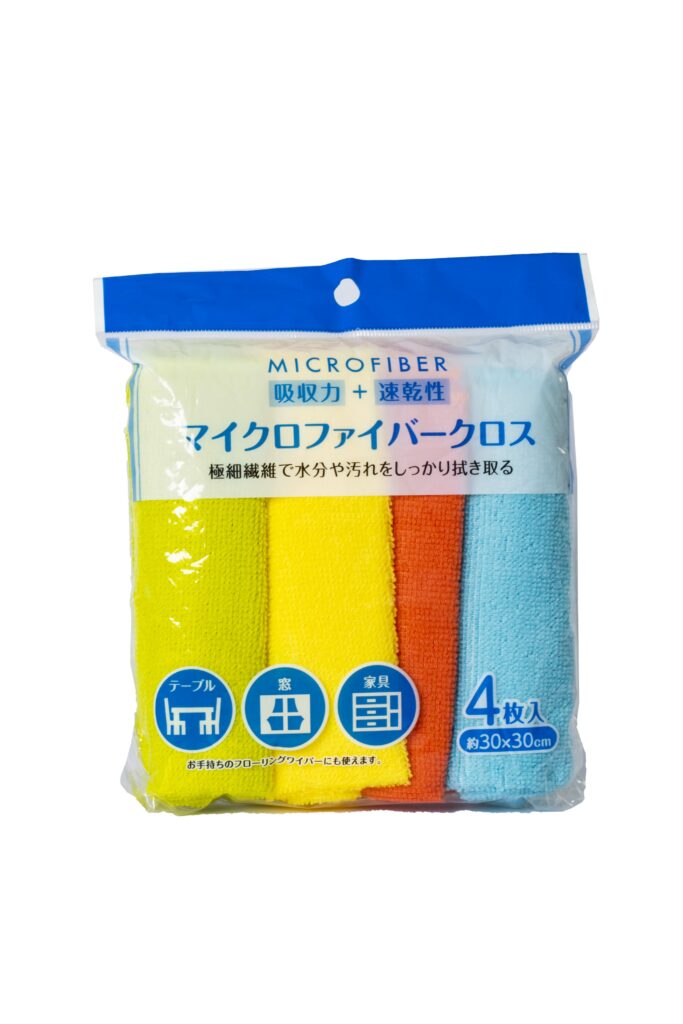 日本厨房 | 多用途 抹布 | 快吸水 | 快干 | 4张装 | Japan quick-drying absorbent wipes