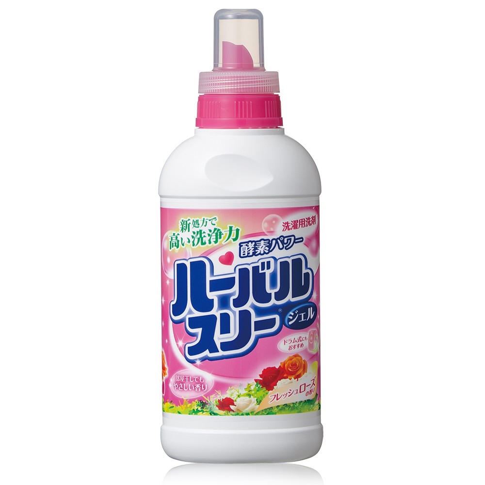 日本Mitsuei | 玫瑰香 酵素洗衣液 | 450ml | 婴儿可用 | Laundry detergent