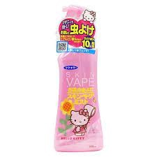 日本VAPE | 强效驱蚊喷雾 | 蜜桃芳香 | 200ml | Hello Kitty版 | Skin Vape Mist Repellent