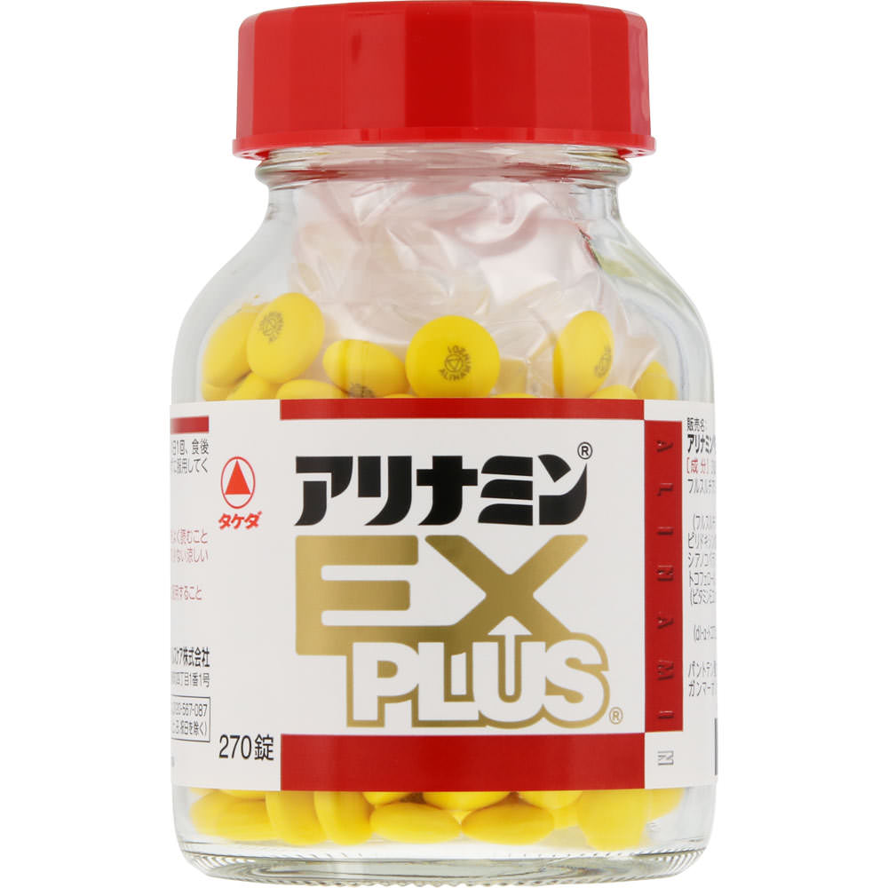 日本Takeda武田 | 肌肉酸抗疲劳维生素营养片 | 270粒 | EX Plus版