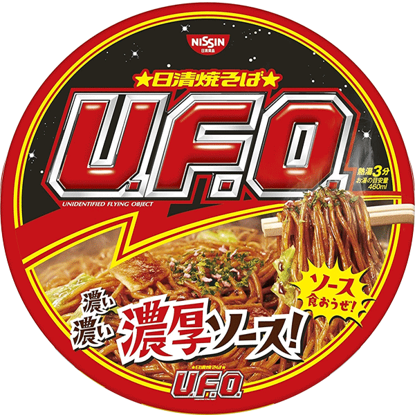日本日清食品 | UFO炒麵128g | Nissin Foods Yaki Soba U.F.O 128G