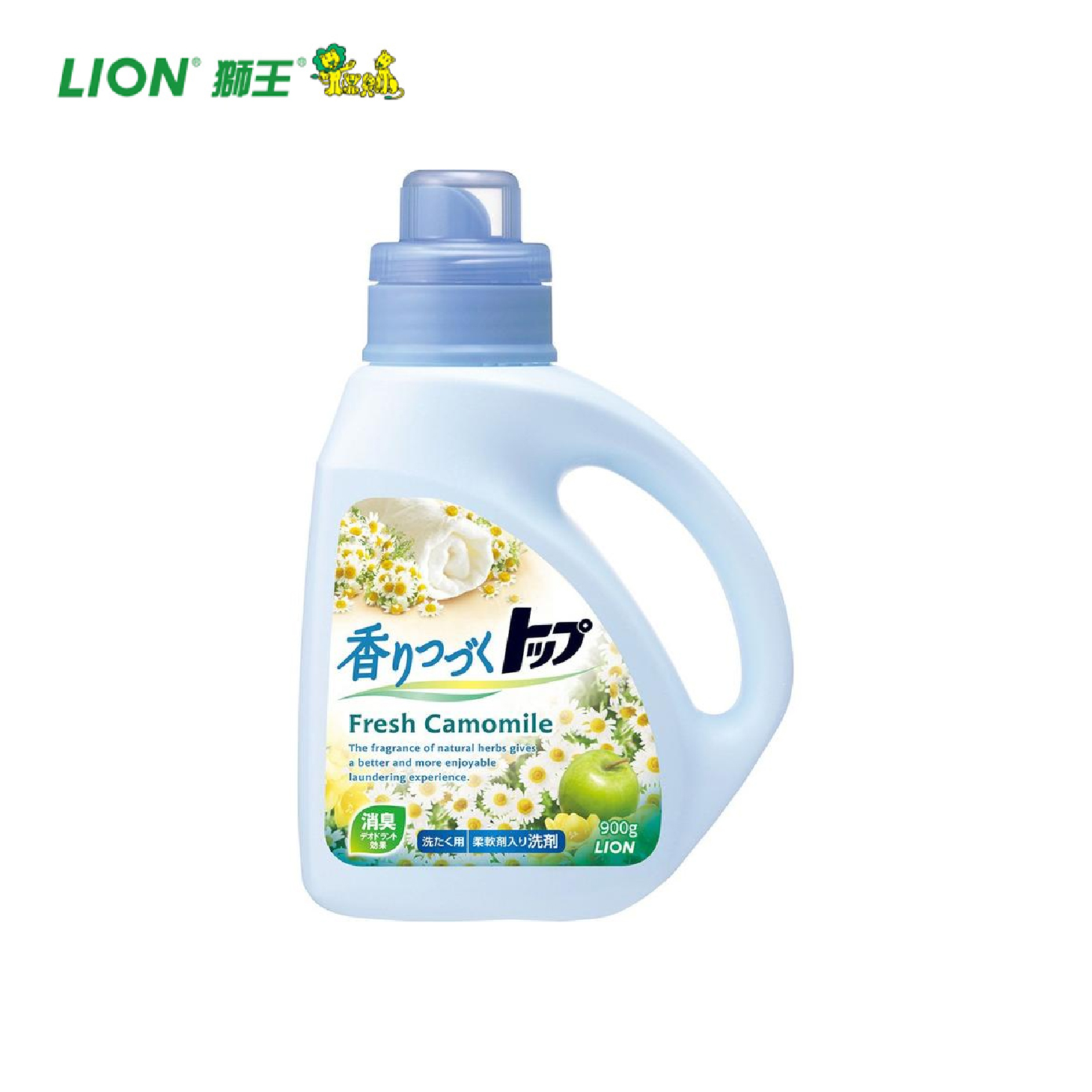 LION狮王 | TOP顶级 | 含柔顺剂洗衣液 | 菊花香 | 900g
