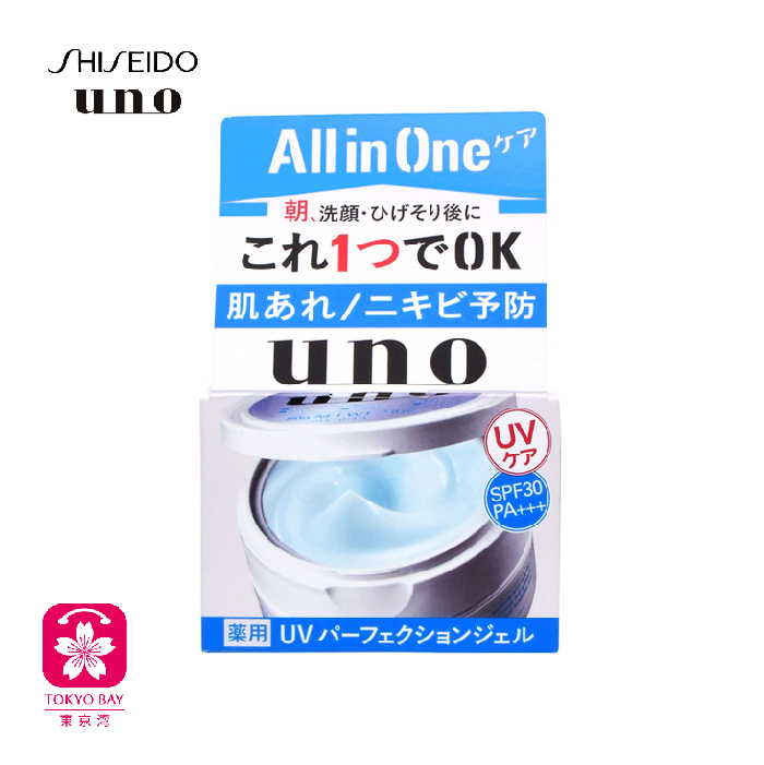 Shiseido资生堂 | UNO多效清爽防晒啫喱面霜 | SPF30 | 80g 