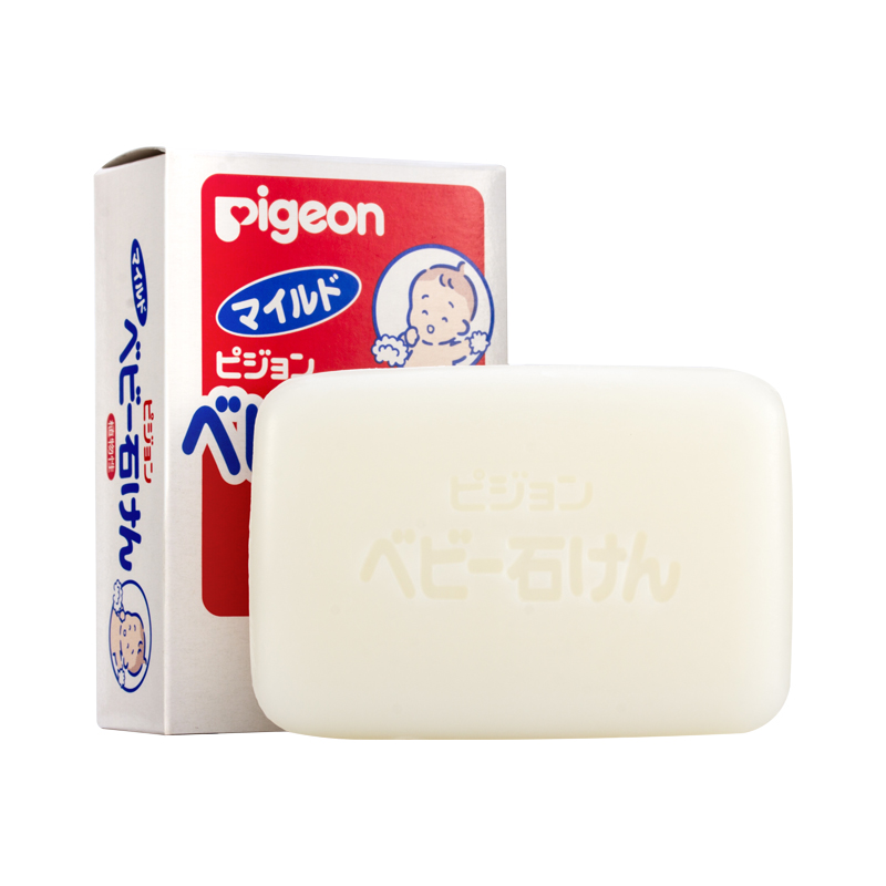 日本Pigeon | 纯天然植物精华低敏婴儿香皂90g | Body Soap