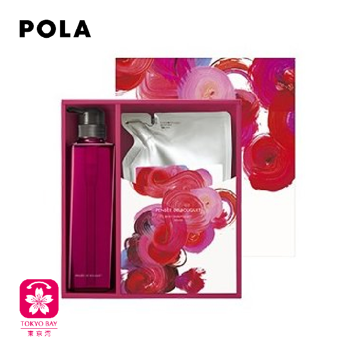 POLA | 保湿滋润沐浴露套裝 | 玫瑰花香 | 500ml+450ml
