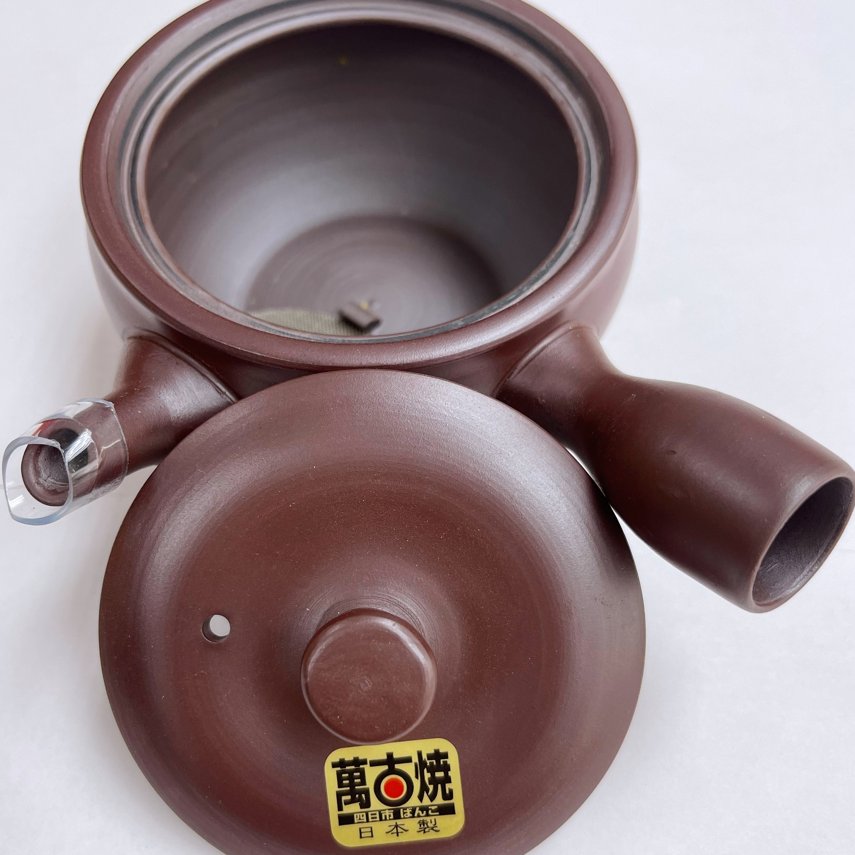 日本四日 | 万古烧 | 传统工艺品 | 手工茶壶 | Japanese TEA POT