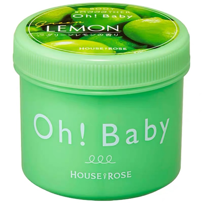 Oh!Baby House Of Rose | 身體去角質 | 磨砂膏 | 青柠檬限定版 | 350 g | 