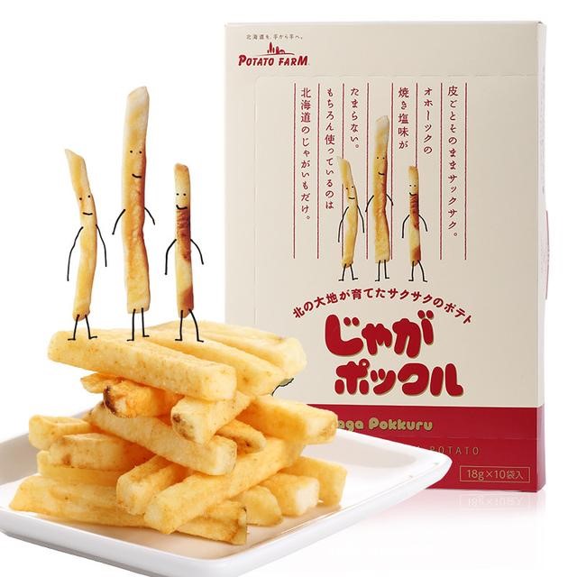 日本卡爾比 | 北海道薯条三兄弟 | 10袋装 | CALBEE Potato Chips