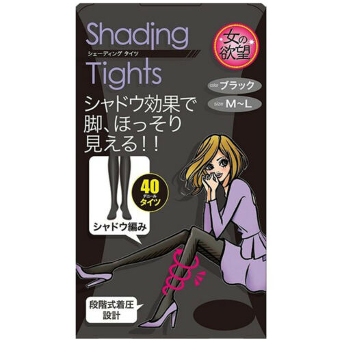 日本女の欲望 | 压力裤袜 | M-L | TRAIN Shading Tights Compression Shading Tights 40
