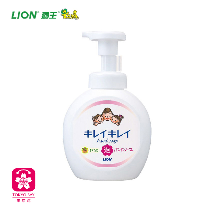 Lion狮王 | 除菌泡沫洗手液 | 双倍家庭装 500 ml原味清香 | 