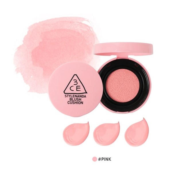 3CE | 气垫腮红 | 色号：#PINK | BLUSH CUSHION