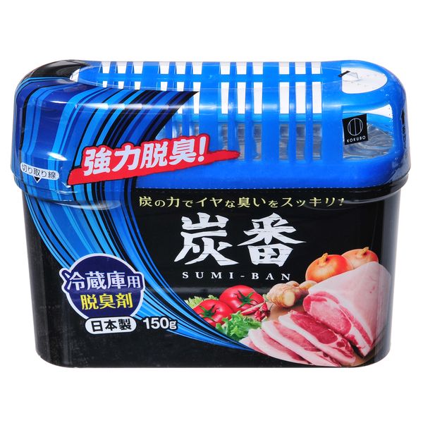 日本KOKUBO | 炭番冰箱冷藏室 | 除臭劑 | 150g